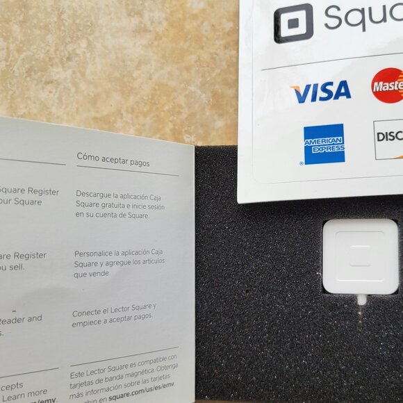 Square Portable Card Reader, Open Box - Picture 2 of 4
